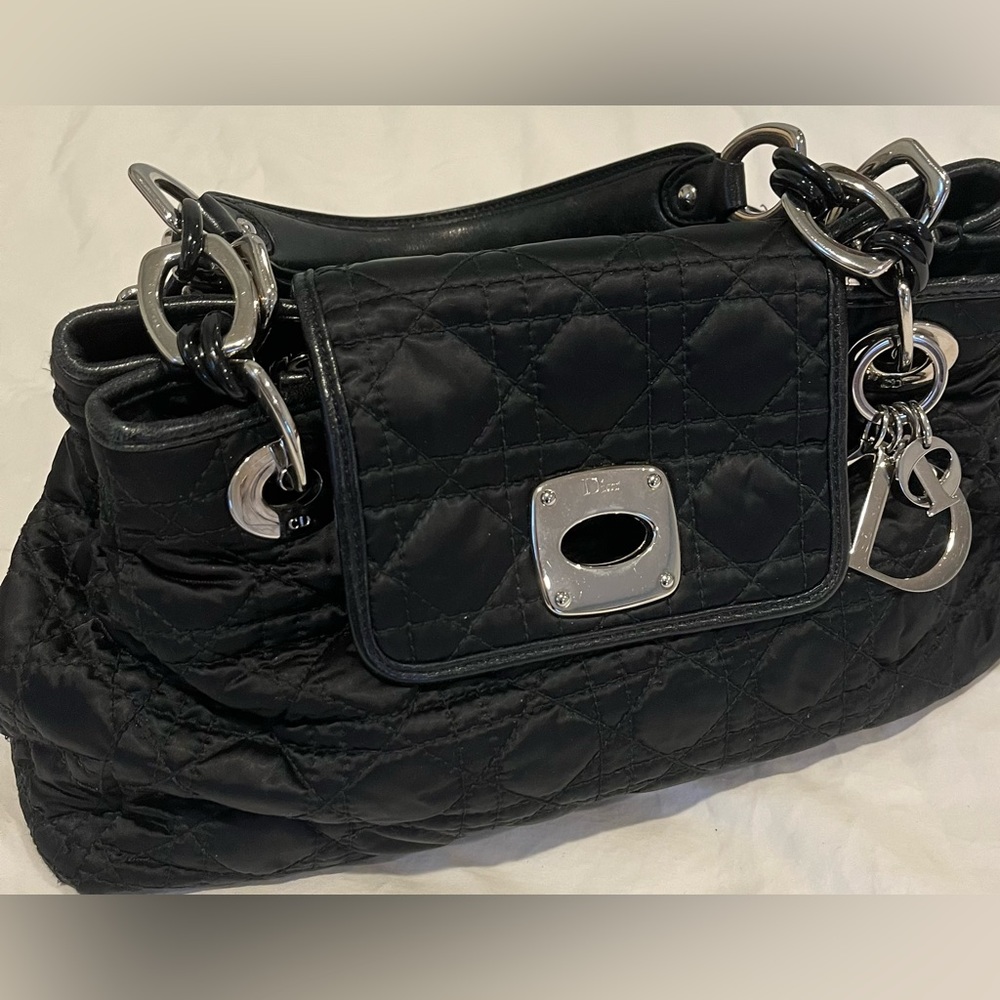 Authentic Dior Handbag with Authentication Card
